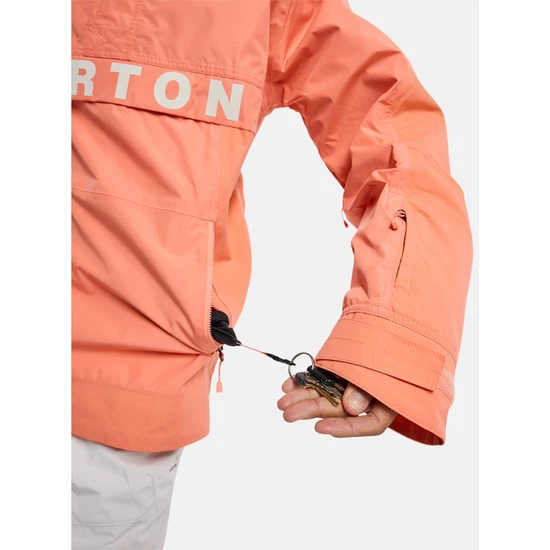 Kurtka Snowboardowa Burton Frostner Anorak (Peach Echo) FW25_6 thumbnail