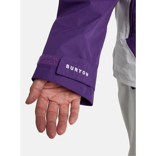 Damska Kurtka Snowboardowa Burton Frostner Anorak (Imperial Purple/Stout White) FW25_6