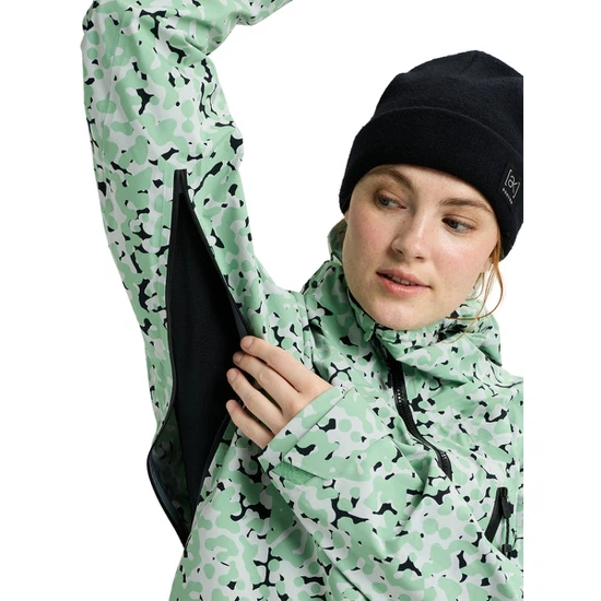 Damska Kurtka Snowboardowa Burton AK Tuvak GORE-TEX C-KNIT 3L (Sage Dot Camo) FW26_8