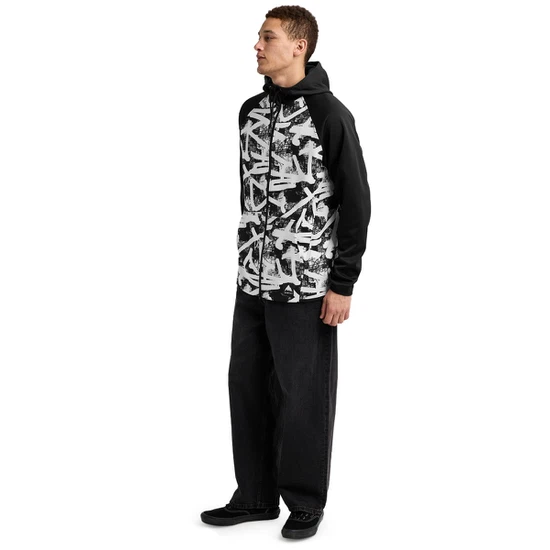 Bluza Aktywna Burton Crown Weatherproof FZ (City Streets/True Black) FW26_3