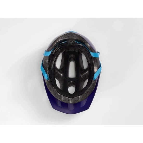 Dziecięcy kask rowerowy Bontrager Tyro (Purple Abyss/Azure Metaliczny)_4 thumbnail