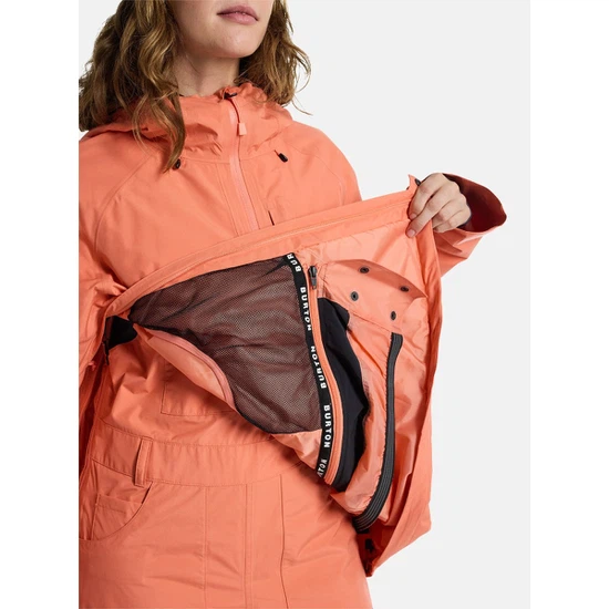 Damska Kurtka Snowboardowa Burton GORE-TEX Pillowline Anorak (Peach Echo) FW25_7 thumbnail