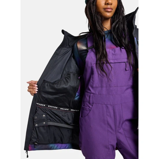 Damska Kurtka Snowboardowa Burton Lelah (True Black/Comets) FW25_7 thumbnail