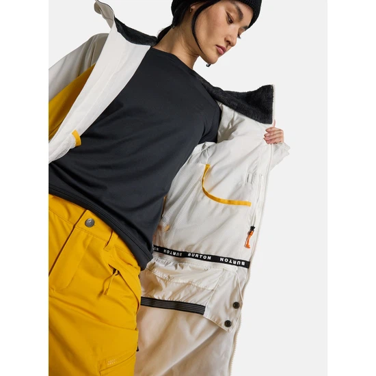 Damska Kurtka Snowboardowa Burton Prowess 2.0 2L (Stout White/Goldenrod) FW25_7 thumbnail