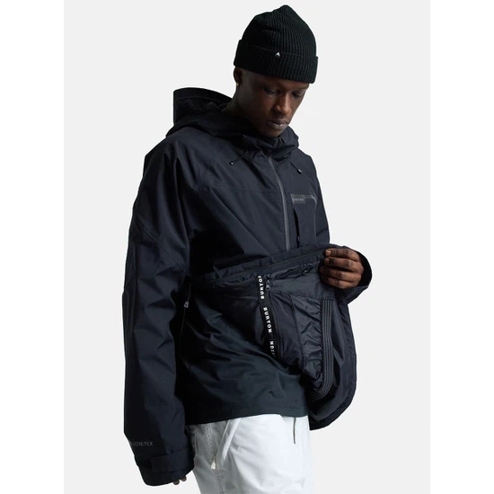 Kurtka Snowboardowa Burton GORE-TEX Pillowline Anorak (True Black) FW26_7