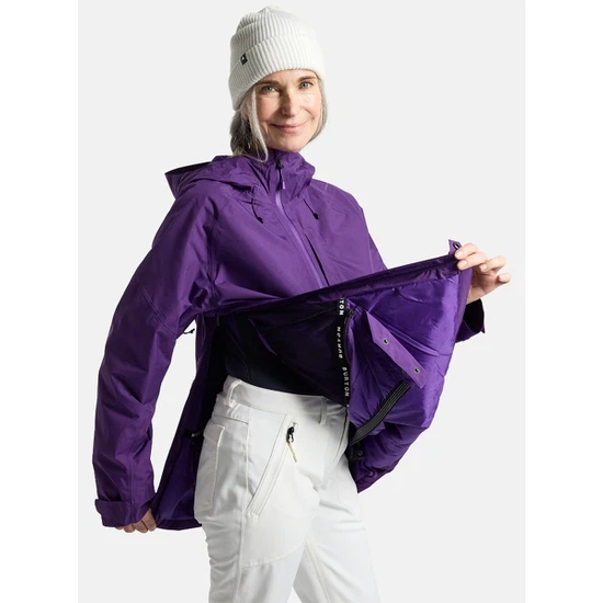 Damska Kurtka Snowboardowa Burton GORE-TEX Pillowline Anorak (Imperial Purple) FW25_7 thumbnail