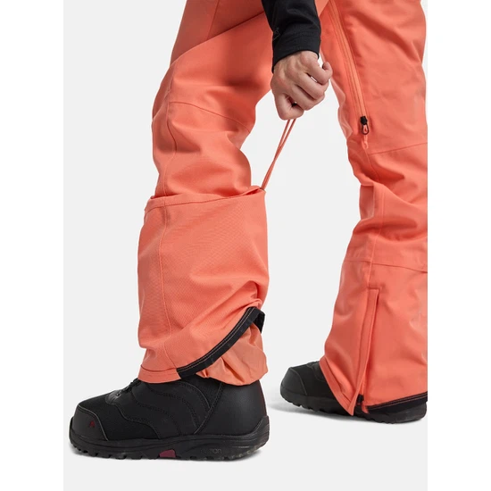 Damskie Spodnie Snowboardowe Burton Avalon 2L Stretch Bib (Peach Echo) FW25_7