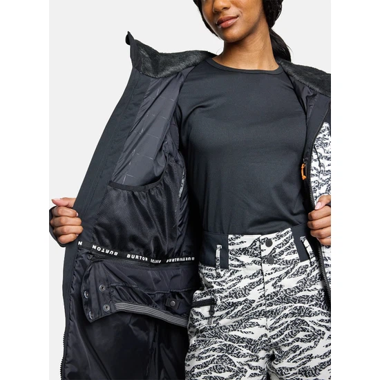 Damska Kurtka Snowboardowa Burton Prowess 2.0 2L (True Black/Zebra Camo) FW25_8 thumbnail