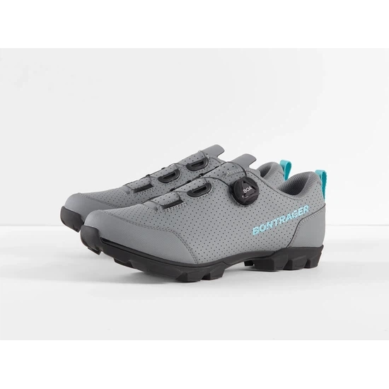 Buty Rowerowe MTB Bontrager Evoke (Rtęciowy/Zielony Miami)-37_4