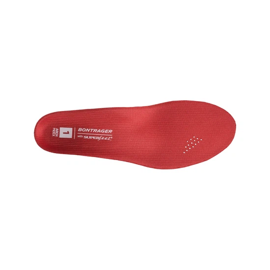 Wkładki dla osób z niskim łukiem Bontrager inForm BioDynamic (Czerwony)_2