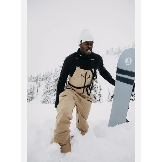 Spodnie Snowboardowe Burton AK GORE-TEX 3L Freebird Bib (Kelp) FW24_1