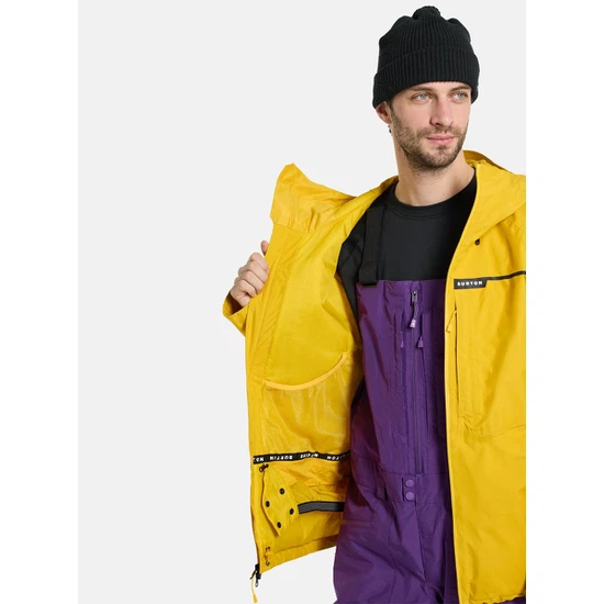 Kurtka Snowboardowa Burton GORE-TEX 2L Pillowline (Goldenrod) FW25_7 thumbnail
