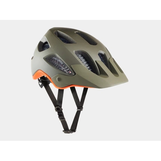 Kask MTB Bontrager Rally WaveCel (Oliwkowy szary/Pomarańczowy Roarange Mat)-L_5