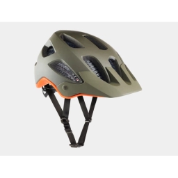 Kask MTB Bontrager Rally WaveCel (Oliwkowy szary/Pomarańczowy Roarange Mat)-L_5 thumbnail
