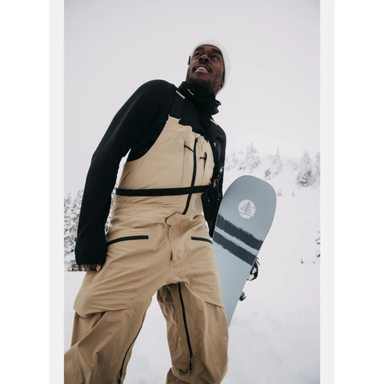 Spodnie Snowboardowe Burton AK GORE-TEX 3L Freebird Bib (Kelp) FW24_2