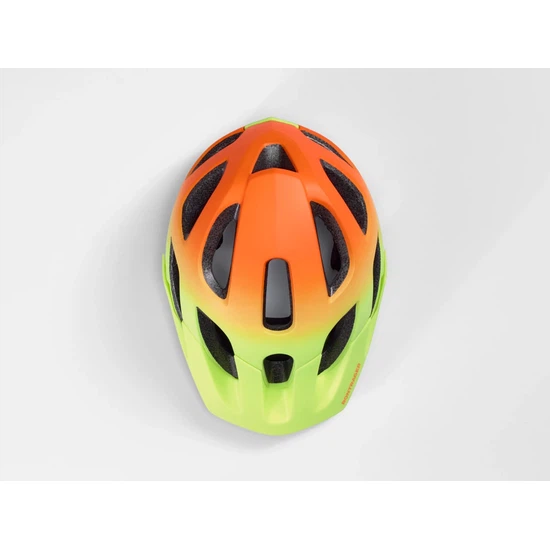 Młodzieżowy kask rowerowy Bontrager Tyro (Pomarańczowy Radioactive/Żółty Radioactive Metaliczny)_5