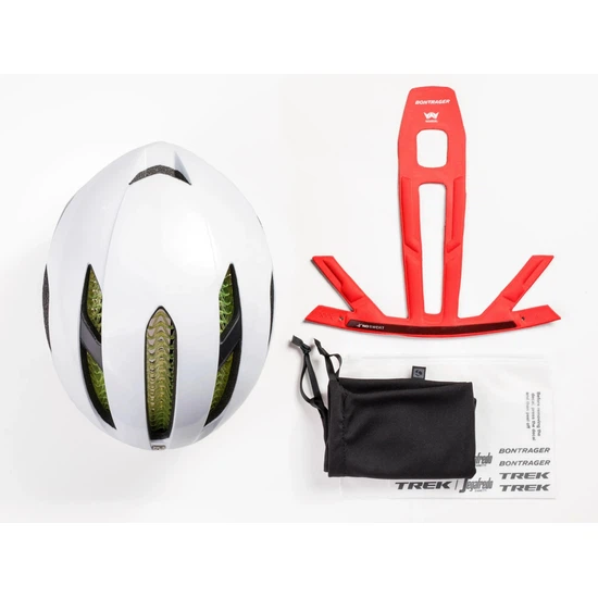 Kask szosowy Bontrager XXX WaveCel (Biały Połysk)_6 thumbnail