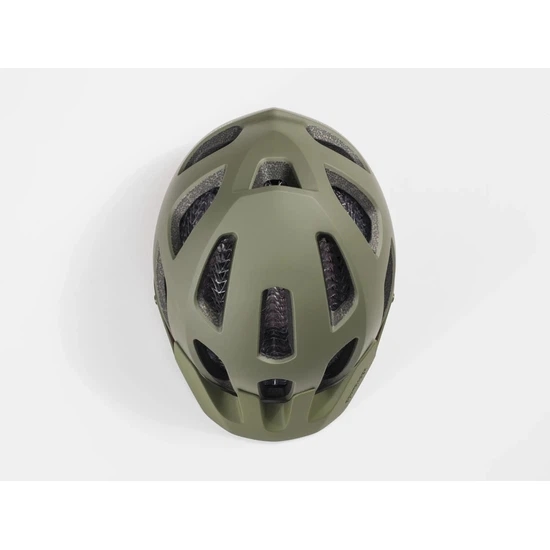 Kask MTB Bontrager Rally WaveCel (Oliwkowy szary/Pomarańczowy Roarange Mat)-M_6
