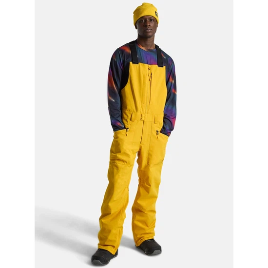 Spodnie Snowboardowe Burton Reserve Bib (Goldenrod) FW25_1 thumbnail