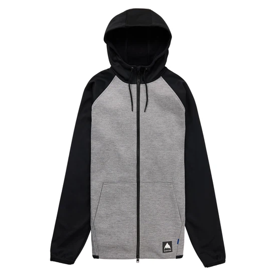 Bluza Aktywna Burton Crown Weatherproof FZ (Gray Heather/True Black) FW26_5 thumbnail