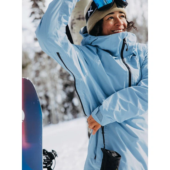 Damska Kurtka Snowboardowa Burton AK GORE-TEX 2L Kimmy Anorak (Dusty Blue) FW25_4 thumbnail