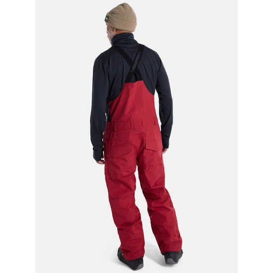 Spodnie Snowboardowe Burton GORE-TEX 2L Reserve Bib (Deep Red) FW25_3 thumbnail