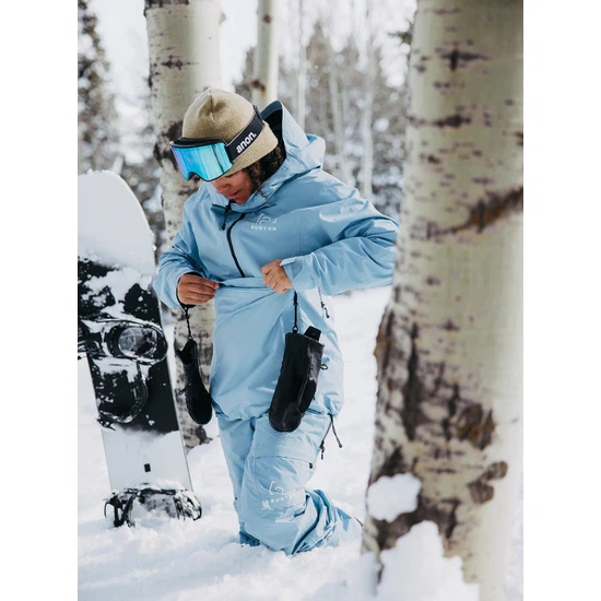 Damska Kurtka Snowboardowa Burton AK GORE-TEX 2L Kimmy Anorak (Dusty Blue) FW25_6 thumbnail