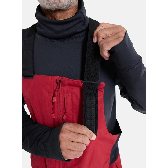 Spodnie Snowboardowe Burton GORE-TEX 2L Reserve Bib (Deep Red) FW25_4