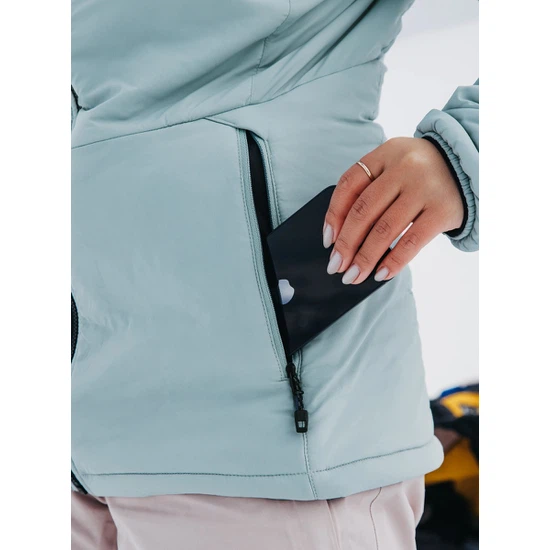 Damski Ocieplacz Burton AK Helium Hooded Stretch Insulated (Petrol Green) FW25_4 thumbnail