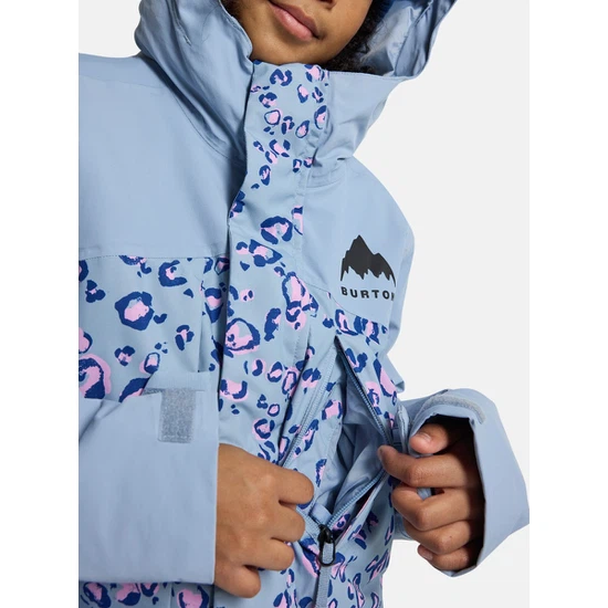 Dziecięcy Kombinezon Snowboardowy Burton One Piece (Dusty Blue/Cheetah) FW25_6