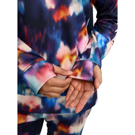 Damska Bluza Aktywna Burton Oak Crew (Floral Blur) FW26_4