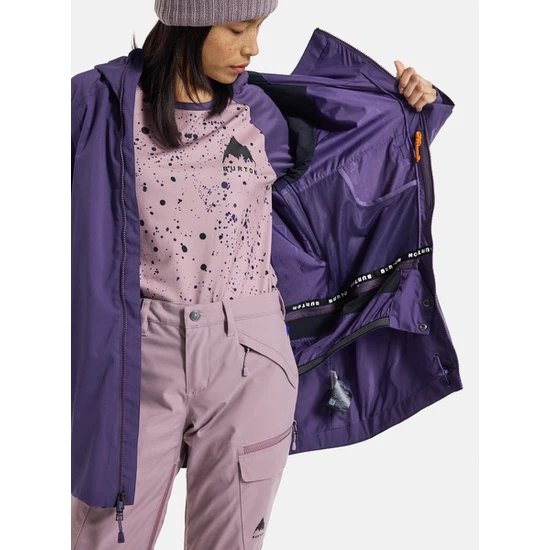 Damska Kurtka Snowboardowa Burton Pyne (Violet Halo) FW23_7 thumbnail