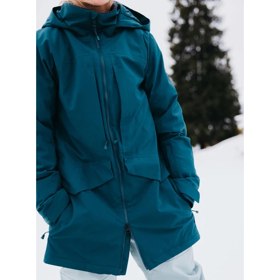 Damska Kurtka Snowboardowa Burton GORE-TEX Pillowline (Deep Emerald) FW25_6 thumbnail