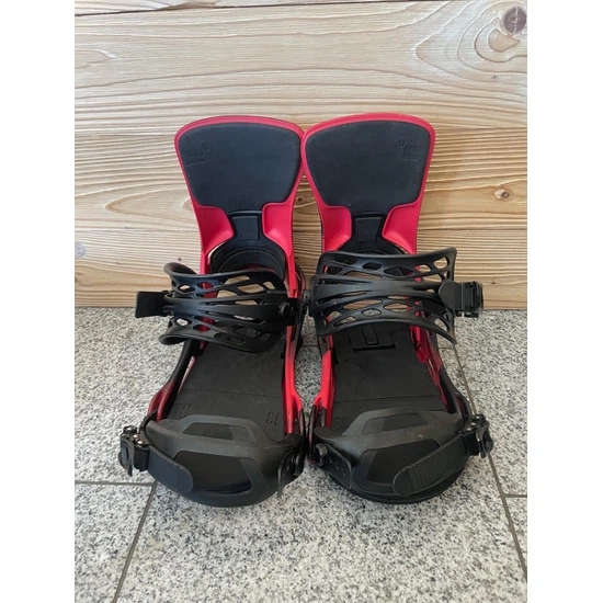 Potestowe Wiązania Snowboardowe Burton Cartel X EST (Black/Red)_2