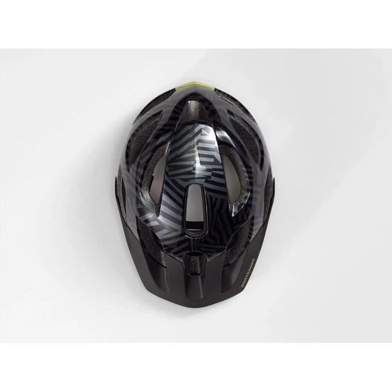 Młodzieżowy kask rowerowy Bontrager Tyro (Czarny/Żółty Radioactive Mat)_5