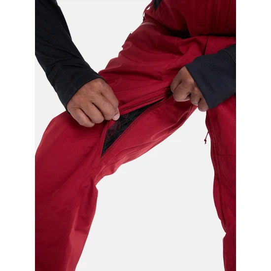 Spodnie Snowboardowe Burton GORE-TEX 2L Reserve Bib (Deep Red) FW25_7
