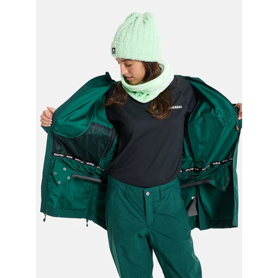 Damska Kurtka Snowboardowa Burton Lalik (Botanical Garden) FW23_8
