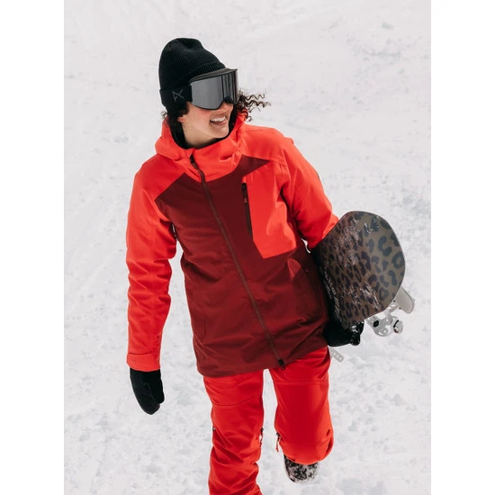 Damska Kurtka Snowboardowa Burton Pyne (Sun Dried Tomato/Tomato) FW23_1 thumbnail
