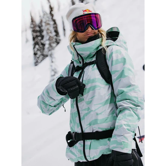 Damska Kurtka Snowboardowa Burton AK GORE-TEX Embark (Oversized Zebra) FW25_3