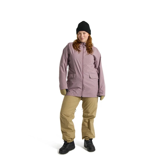 Damska Kurtka Snowboardowa Burton Lalik (Elderberry) FW24_3 thumbnail