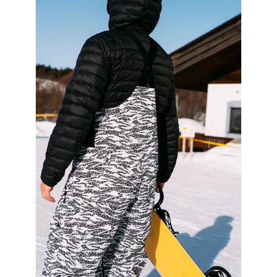 Spodnie Snowboardowe Burton Reserve Bib (Zebra Camo) FW25_4