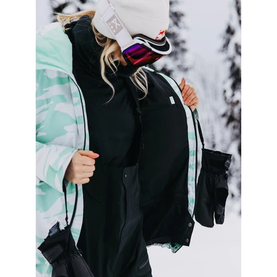 Damska Kurtka Snowboardowa Burton AK GORE-TEX Embark (Oversized Zebra) FW25_7 thumbnail