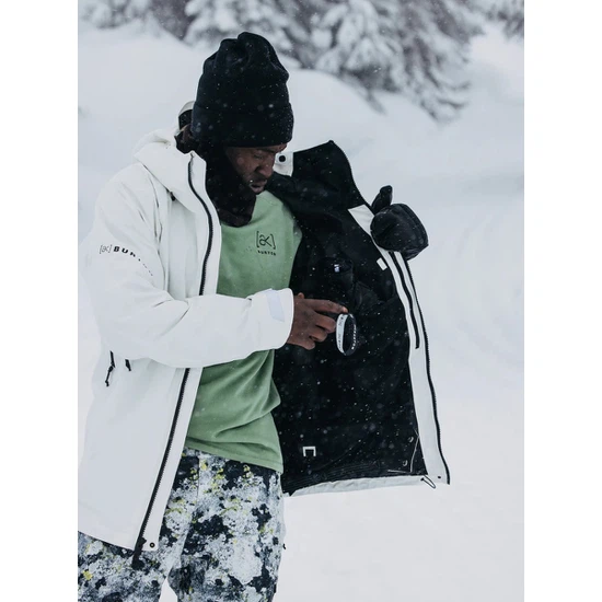 Kurtka Snowboardowa Burton AK GORE-TEX Cyclic (Stout White) FW24_8