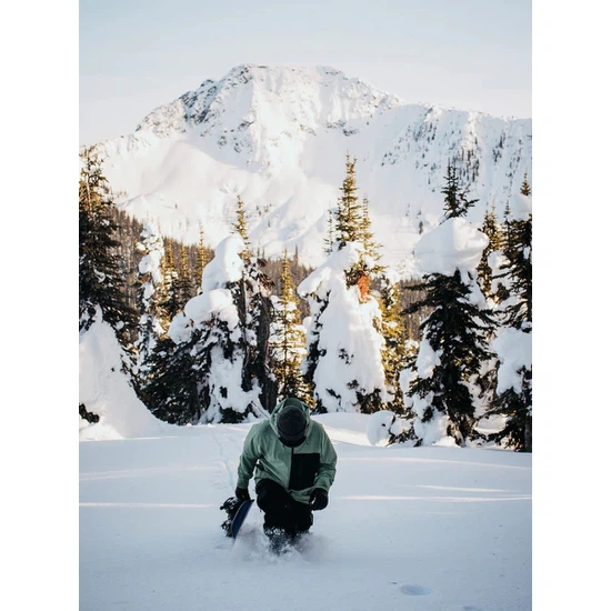 Kurtka Snowboardowa Burton AK GORE-TEX Cyclic (Hedge Green/True Black) FW24_3 thumbnail