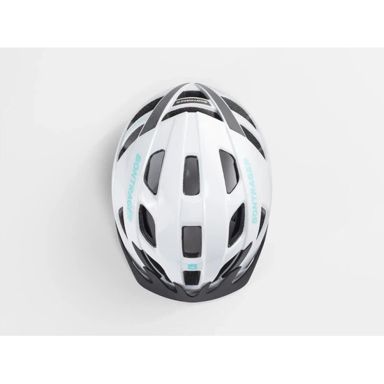Kask rowerowy Bontrager Solstice (Biały/Zielony Miami Połysk)_6