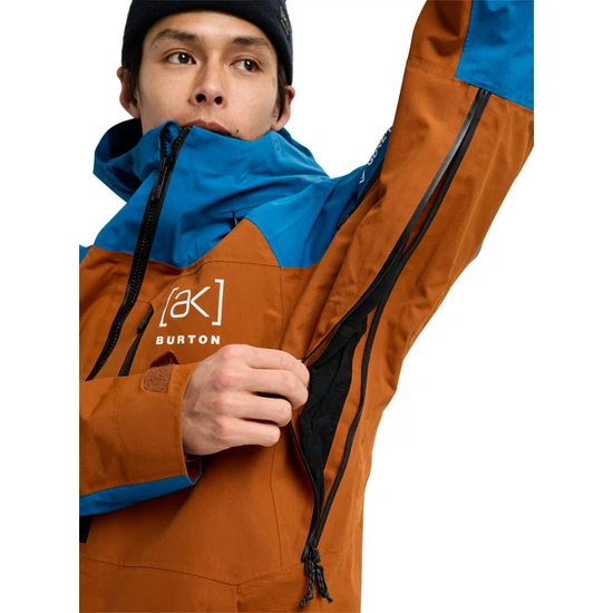 Kurtka Snowboardowa Burton AK GORE-TEX 2L Cyclic (Chestnut Brown/Blue Teal) FW26_5