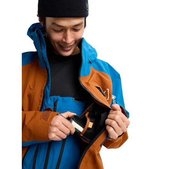 Kurtka Snowboardowa Burton AK GORE-TEX 2L Cyclic (Chestnut Brown/Blue Teal) FW26_6 thumbnail