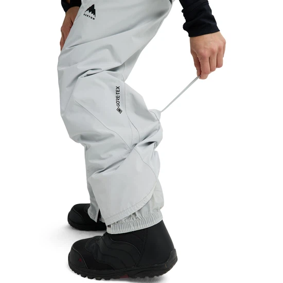 Damskie Spodnie Snowboardowe Burton Reserve GORE-TEX 2L Bib (Gray Cloud) FW26_7