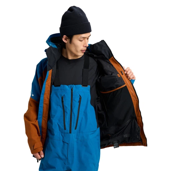 Kurtka Snowboardowa Burton AK GORE-TEX 2L Cyclic (Chestnut Brown/Blue Teal) FW26_7 thumbnail