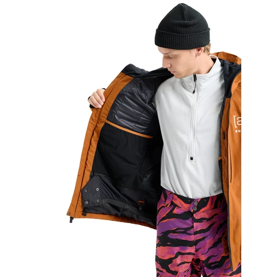 Kurtka Snowboardowa Burton AK GORE-TEX 2L Swash (Chestnut Brown) FW26_7